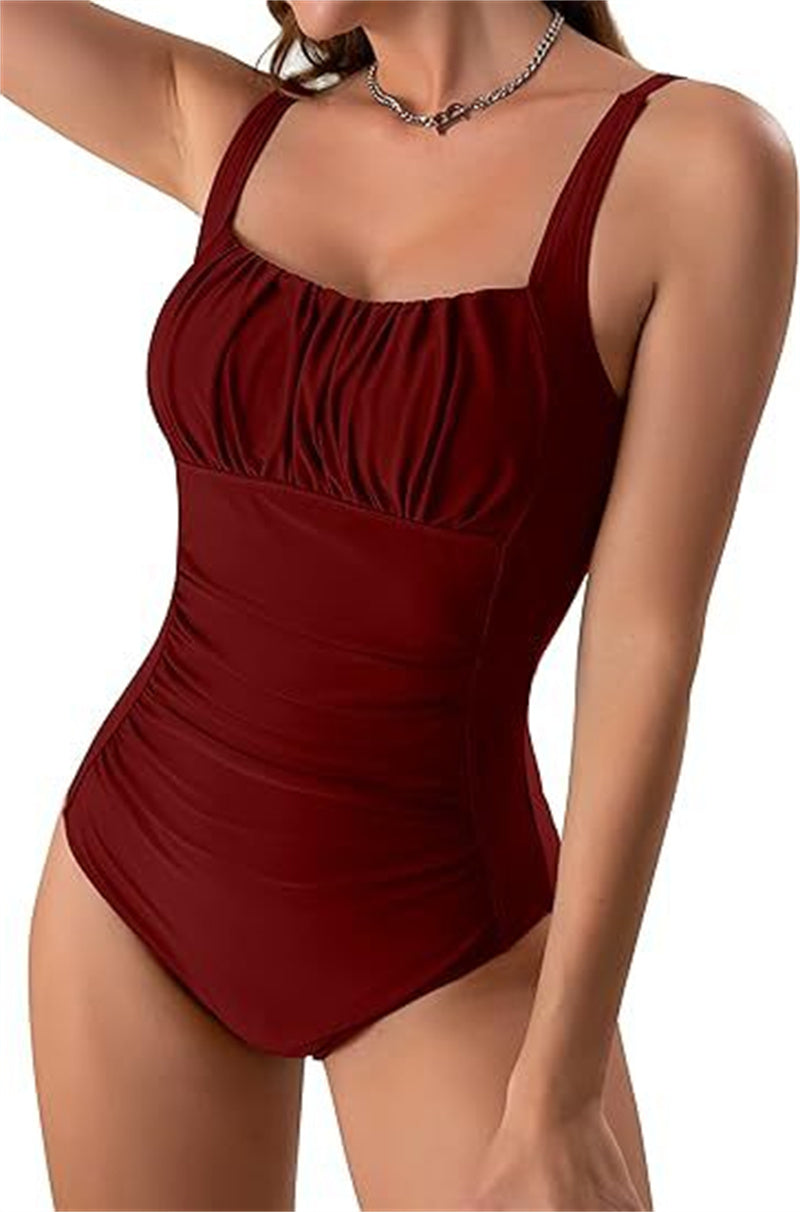 Chic Square Neck One-Piece by Greta 