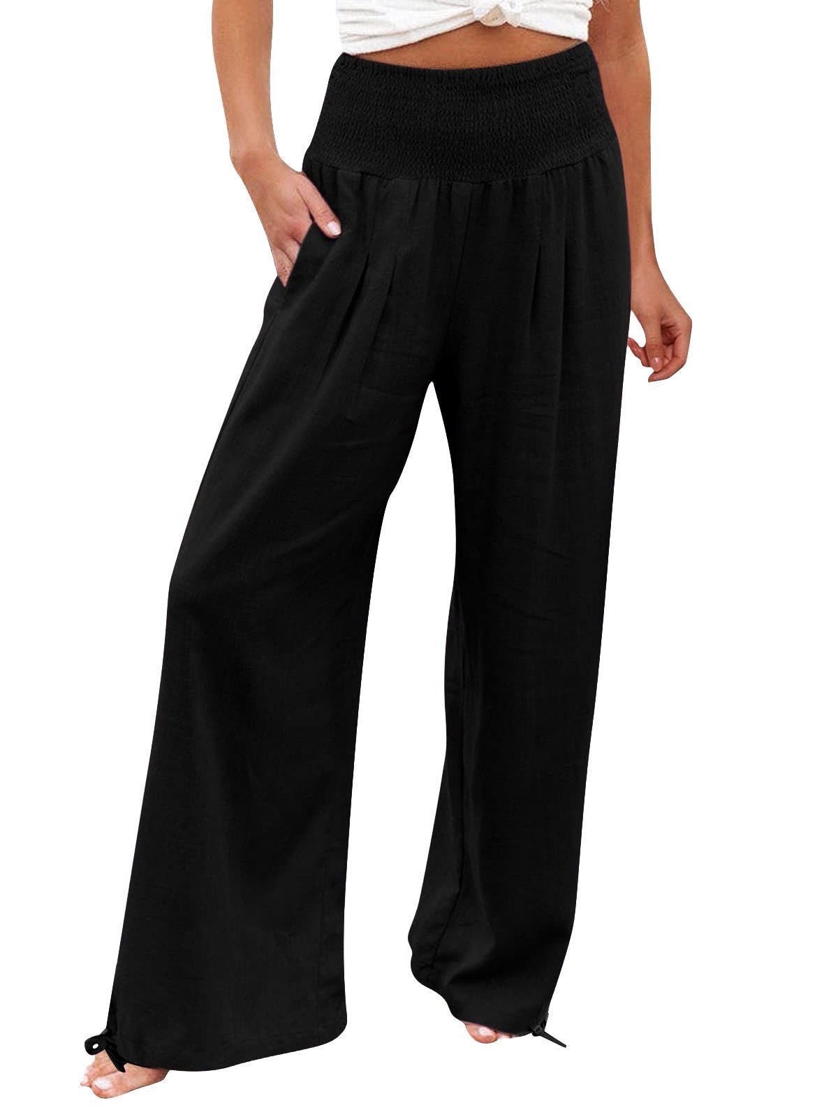 Relaxed Fit Greta  Drawstring Pants