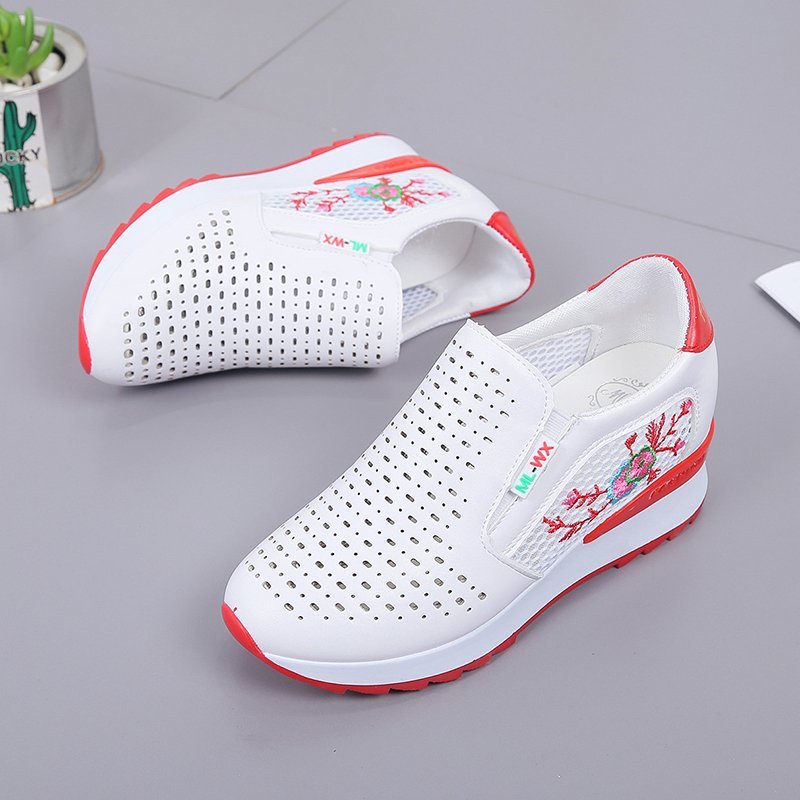 Embroidered Slip-On Loafers by Greta 