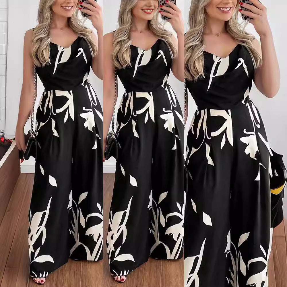 Chic Wide-Leg Jumpsuit by Greta 