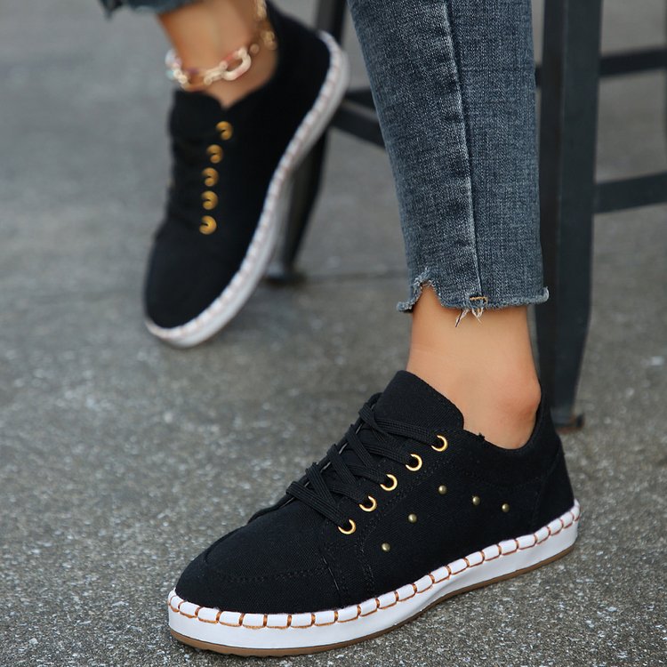 Leopard Print Greta  Canvas Sneakers