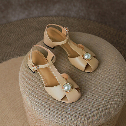 Chic T-Strap Greta  Summer Sandals