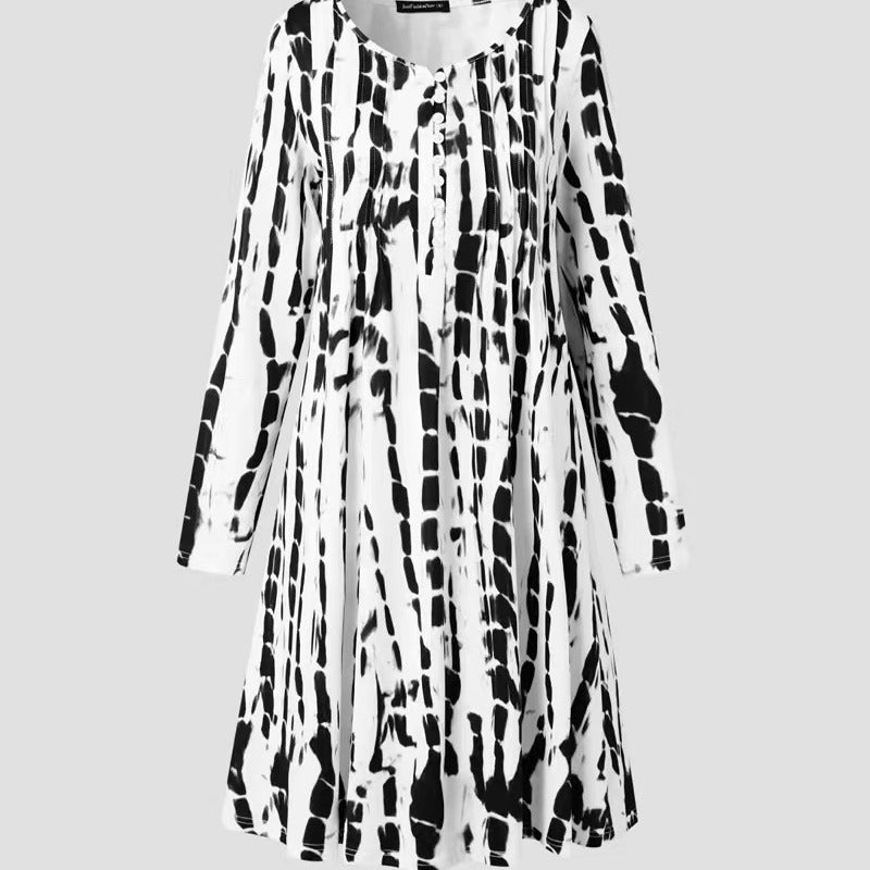 Chic A-Line Greta  Everyday Midi Dress