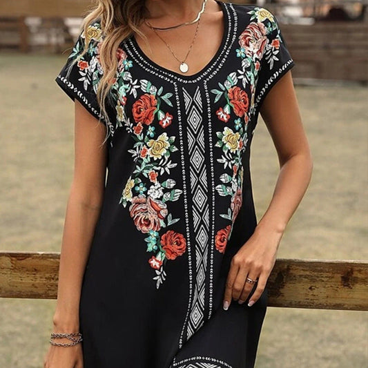 Floral Print Greta  Summer Casual Dress