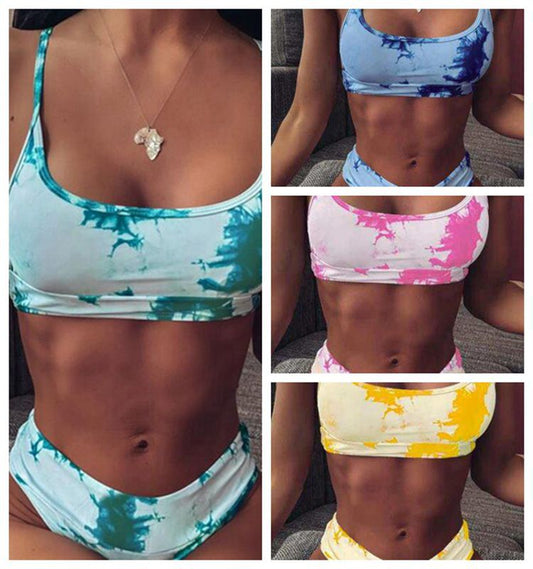 Gradient High Waist Bikini by Greta 