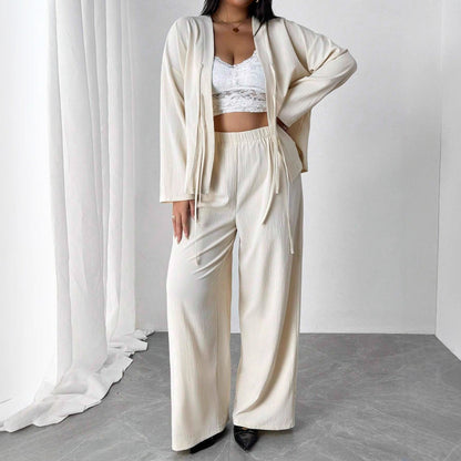 Elegant Apricot Lounge Set Greta  Womenswear