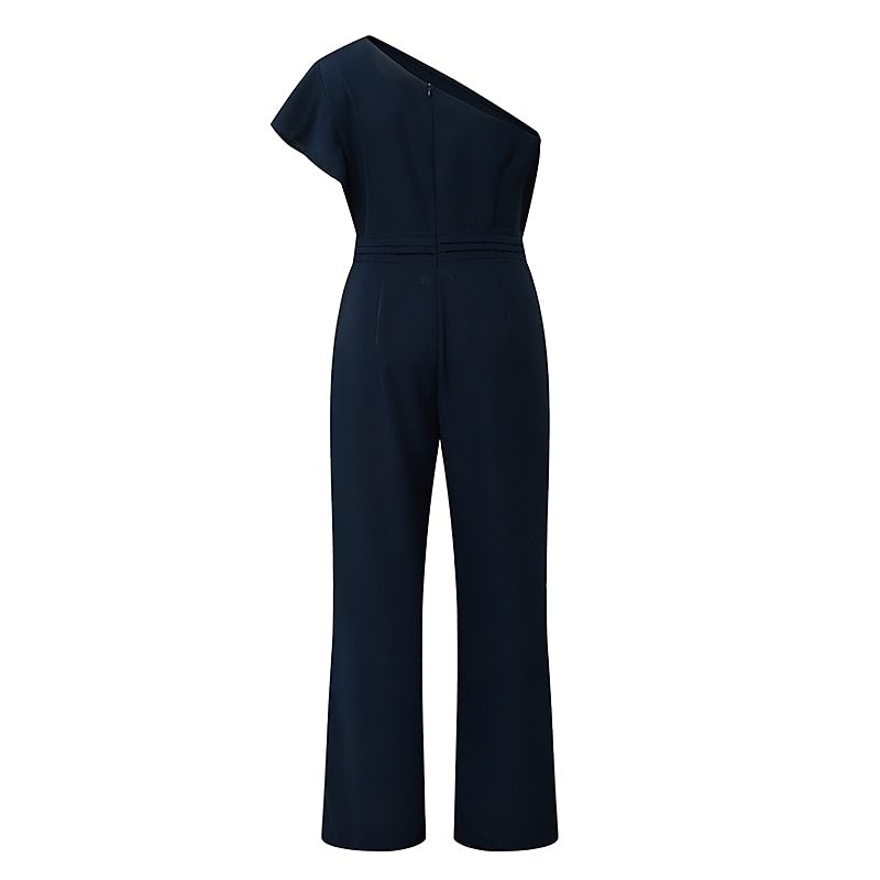 Elegant One-Shoulder Jumpsuit by Greta 