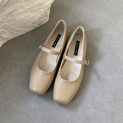 Chic Everyday Greta  Low Heel Mary Janes