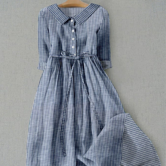 Striped Everyday Shirt Dress Greta 