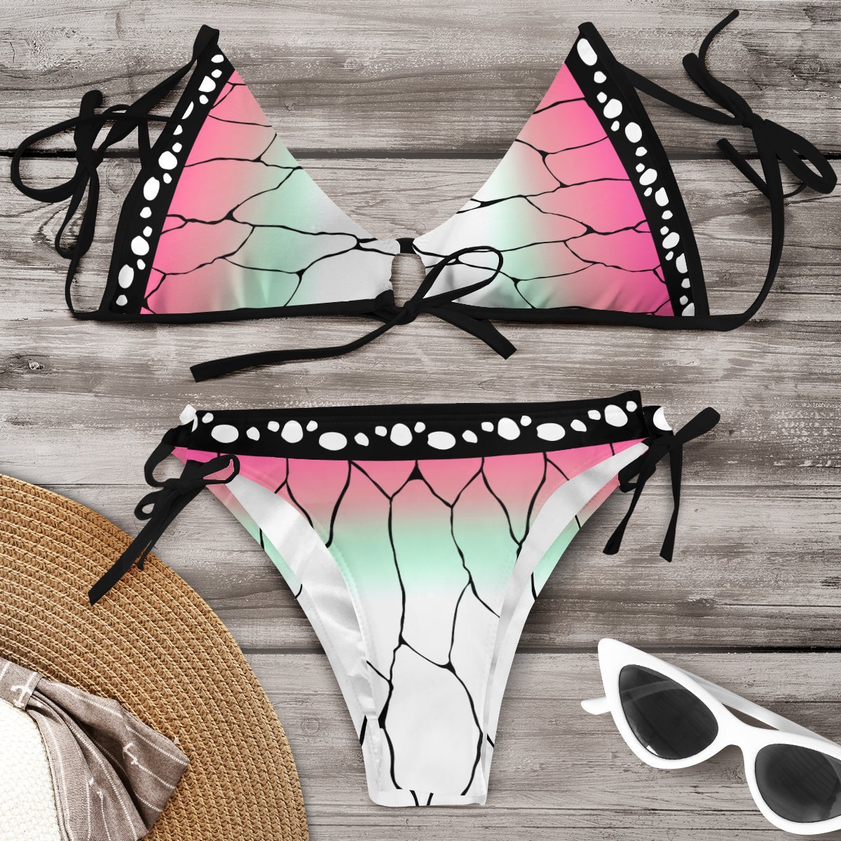 Vibrant Pinterest-Inspired Greta  Bikini Set