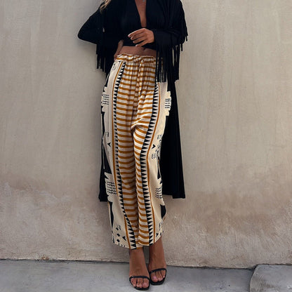 Boho Print Greta  Harem Pants