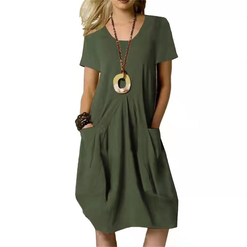 Effortless Cotton Linen Dress Greta 