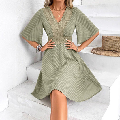 Lace Bell Sleeve Dress Greta  Summer Style