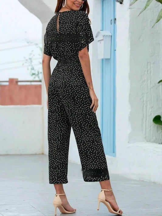 Chic Floral Greta  Pinterest-Inspired Jumpsuit