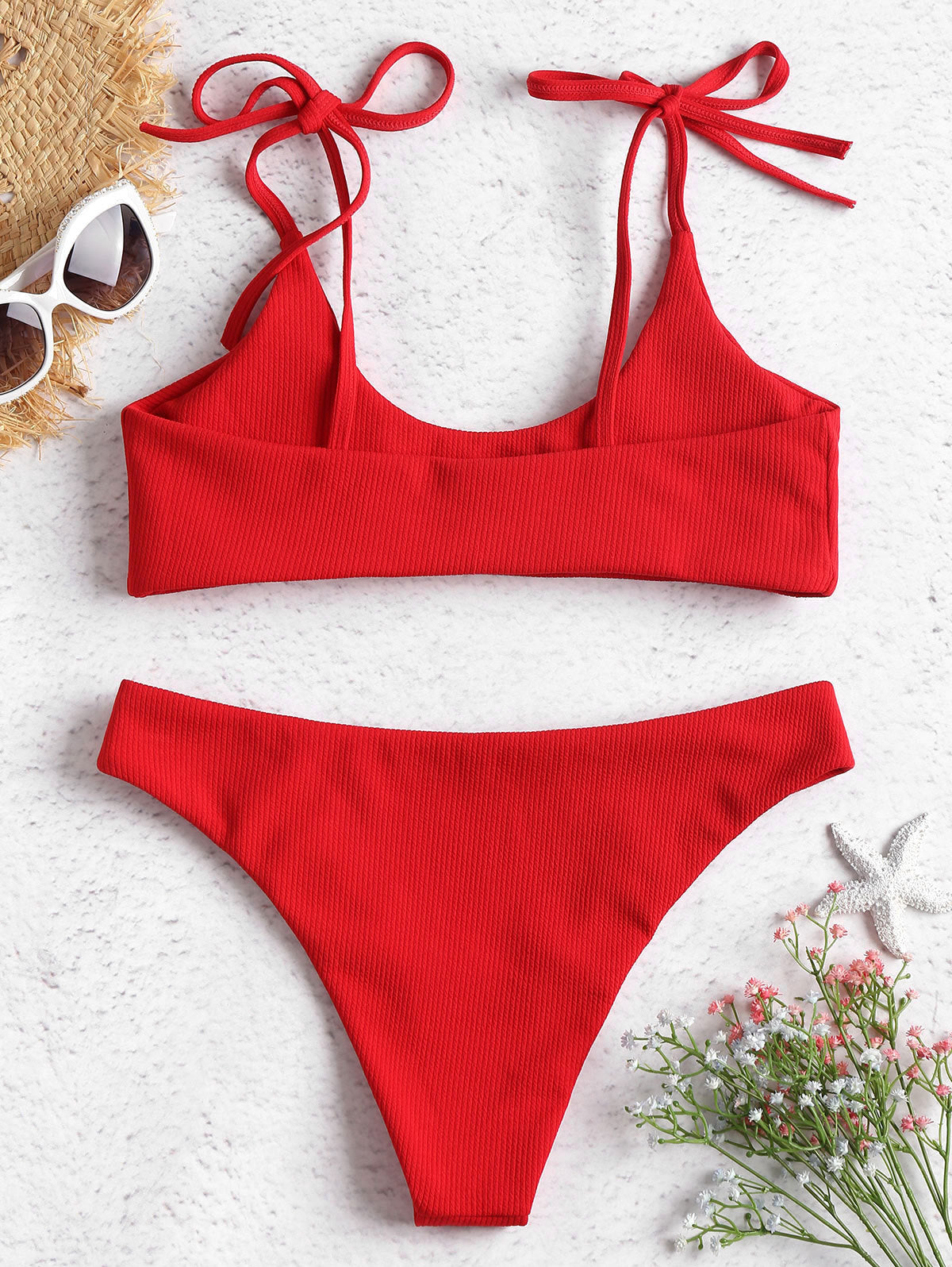 Bold Strapless Low Waist Bikini by Greta 