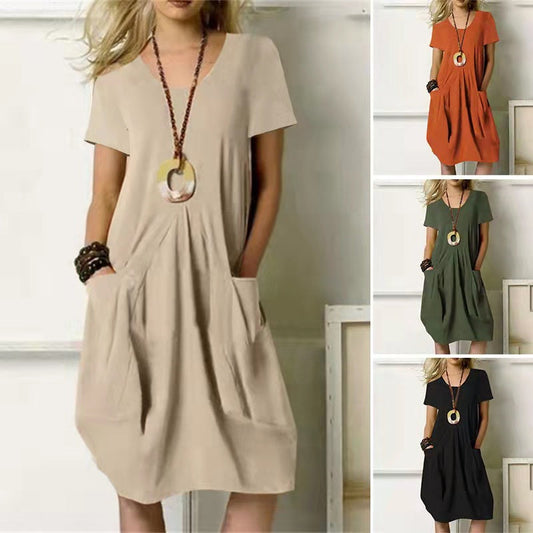 Effortless Cotton Linen Dress Greta 