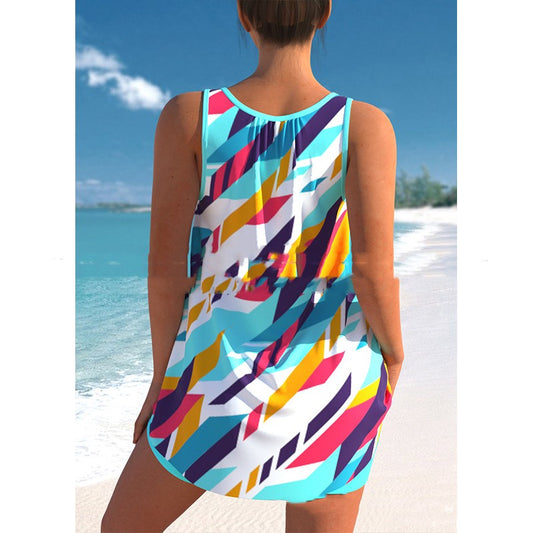 Chic Plus Size Printed Bikini by Greta 