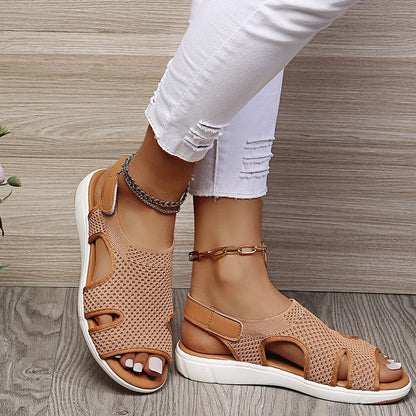 Breathable Comfort Greta  Flat Sandals