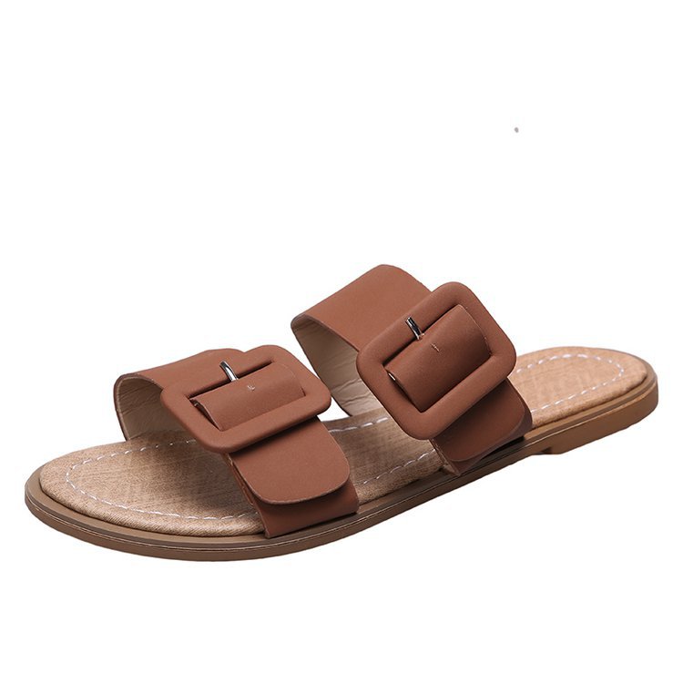 Chic Greta  Buckle Strap Summer Sandals