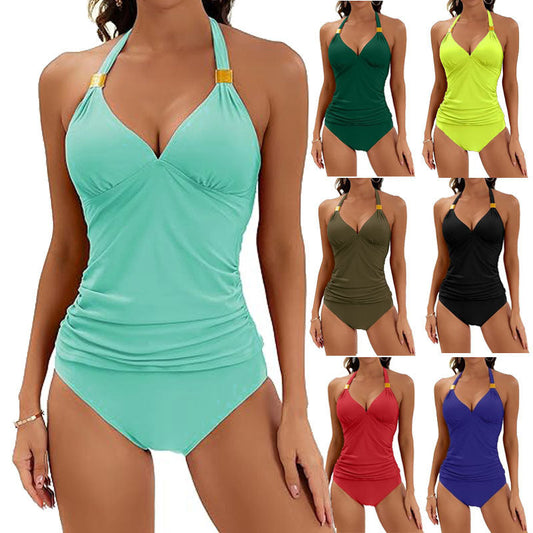 Chic Halter Bikini Set Greta  Swimwear