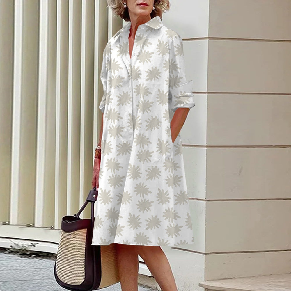 Modern 3D Print Greta  Summer Dress