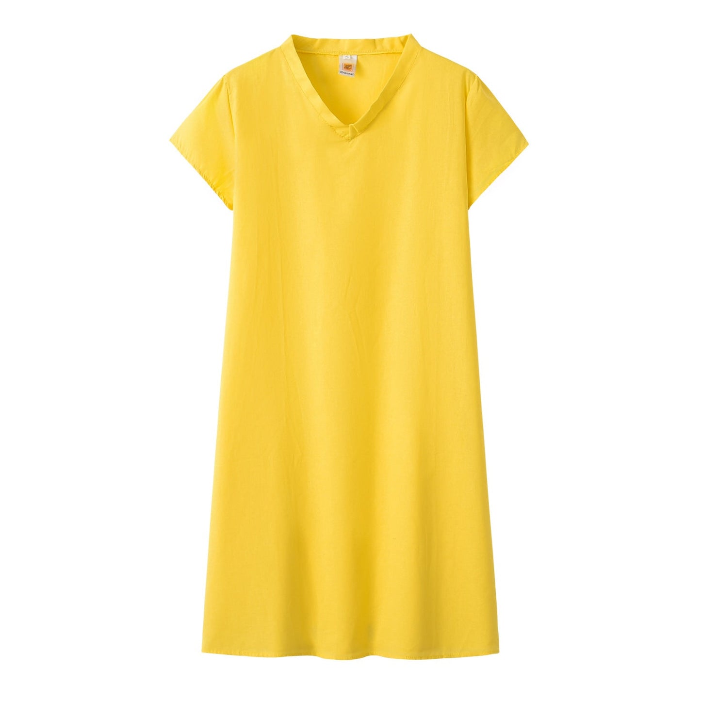 Vibrant V-Neck Everyday Dress by Greta 