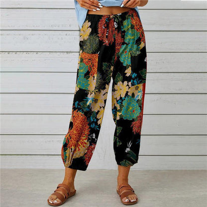 Boho Floral Greta  Everyday Jumpsuit Pants