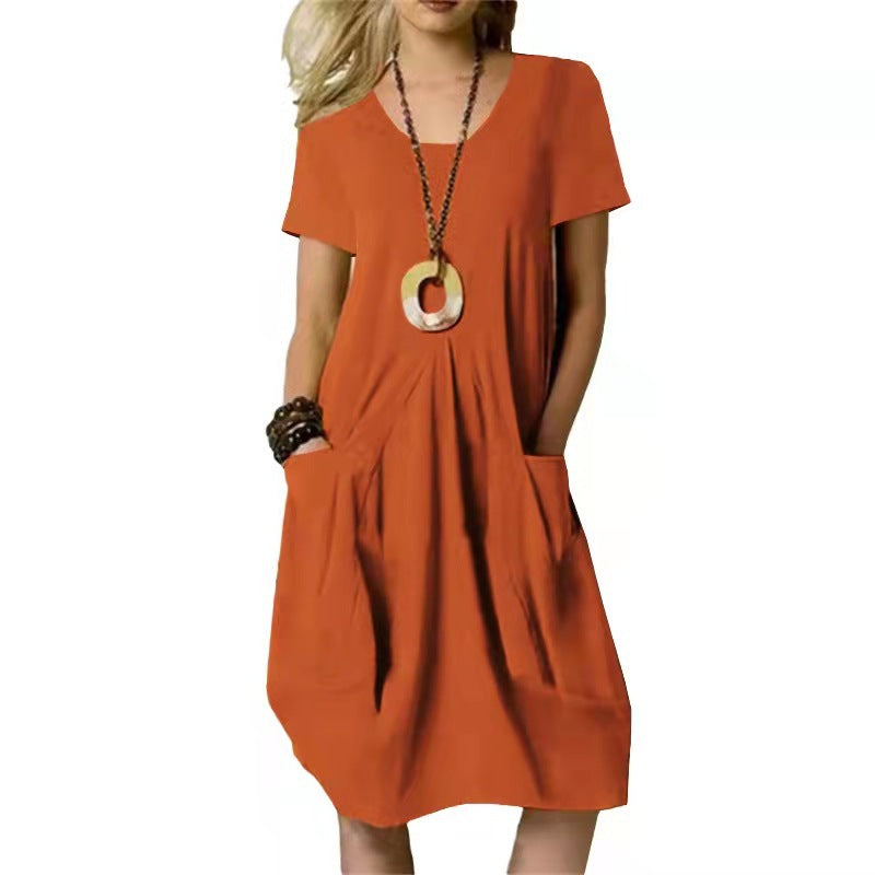 Effortless Cotton Linen Dress Greta 