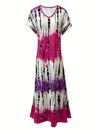 Chic Tie-Dye Maxi Dress Greta 