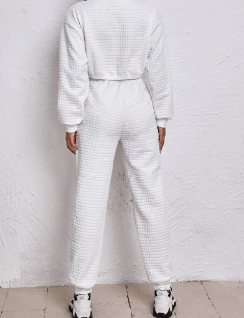 Textured Cozy Greta  Women’s Lounge Set