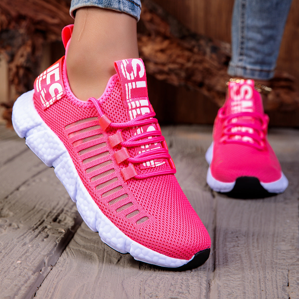 Breathable Mesh Greta  Casual Running Sneakers