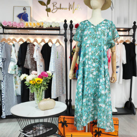 Floral Swing Pocket Dress by Greta 