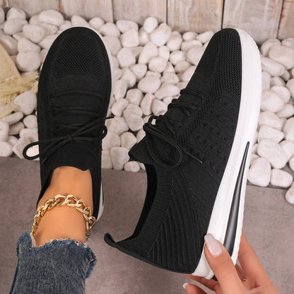 Lightweight Greta  Fly-Knit Everyday Sneakers