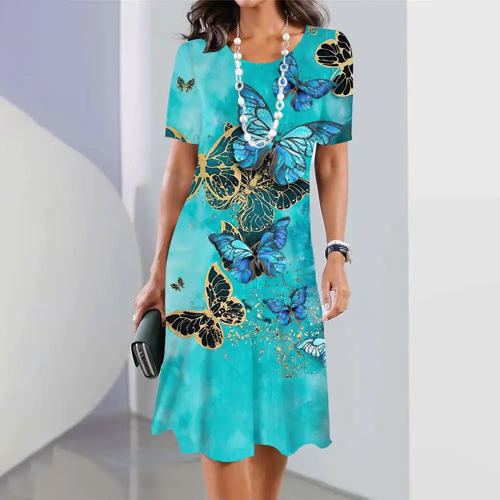 Chic Plus Size Summer Dress by Greta 