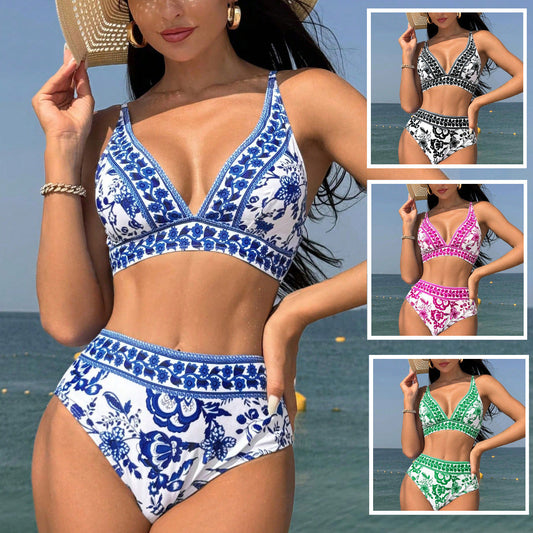 Pinterest-Inspired Greta  High Waist Bikini