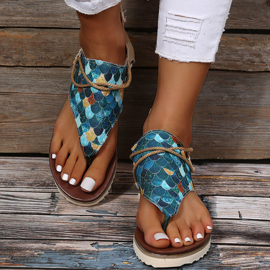 Colorful Comfort Greta  Plus Size Sandals
