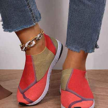Colorblock Mesh Sneakers by Greta 