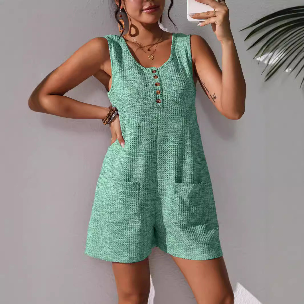 Chic Everyday Greta  Pocket Jumpsuit