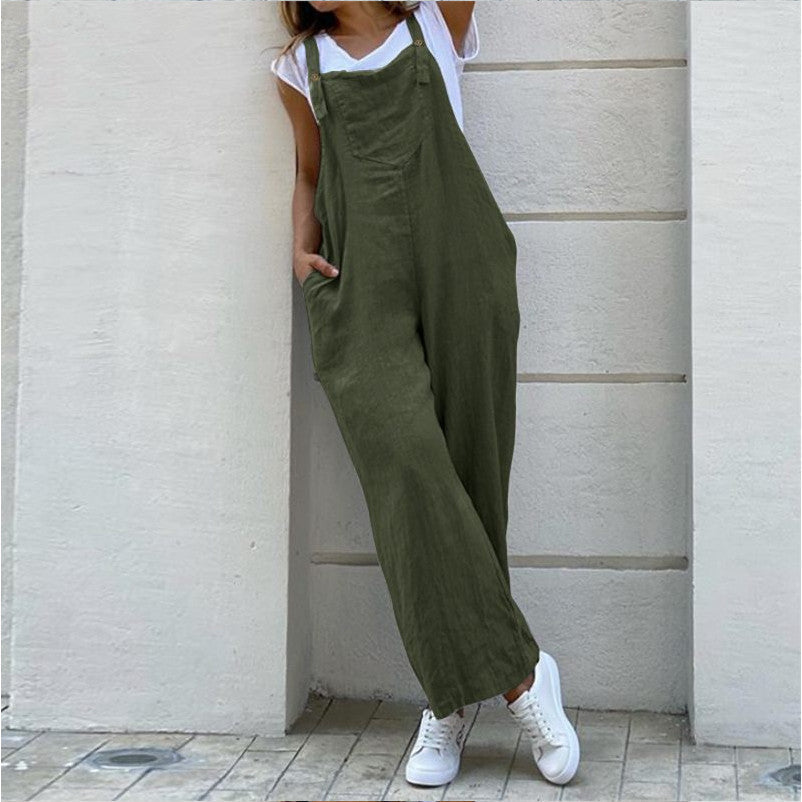 Relaxed Wide Leg Jumpsuit by Greta 