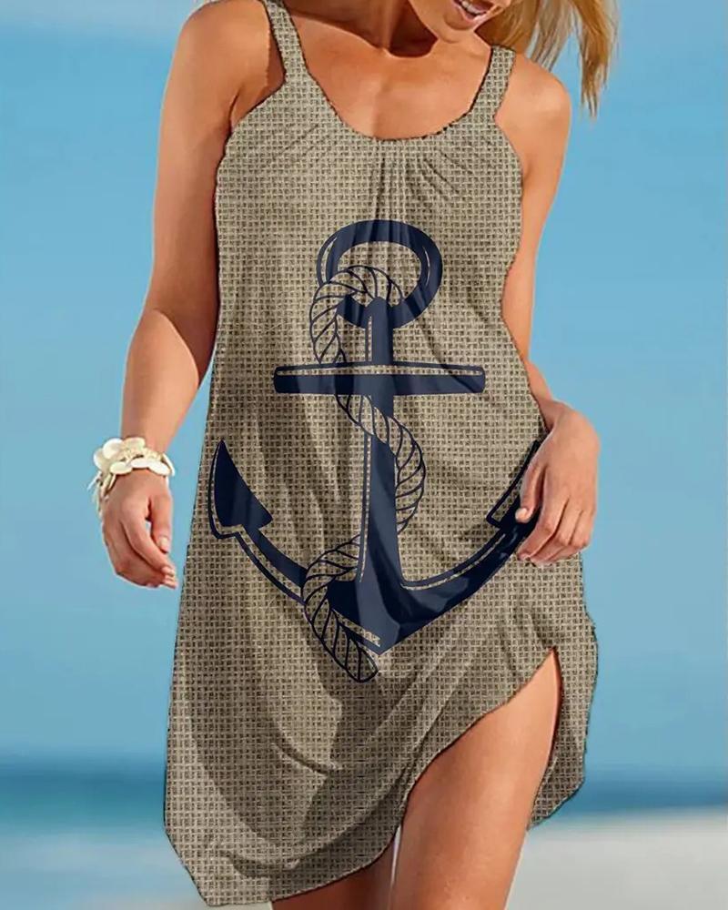 Vibrant Greta  Summer Swing Sundress