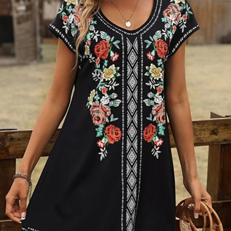 Floral Print Greta  Summer Casual Dress
