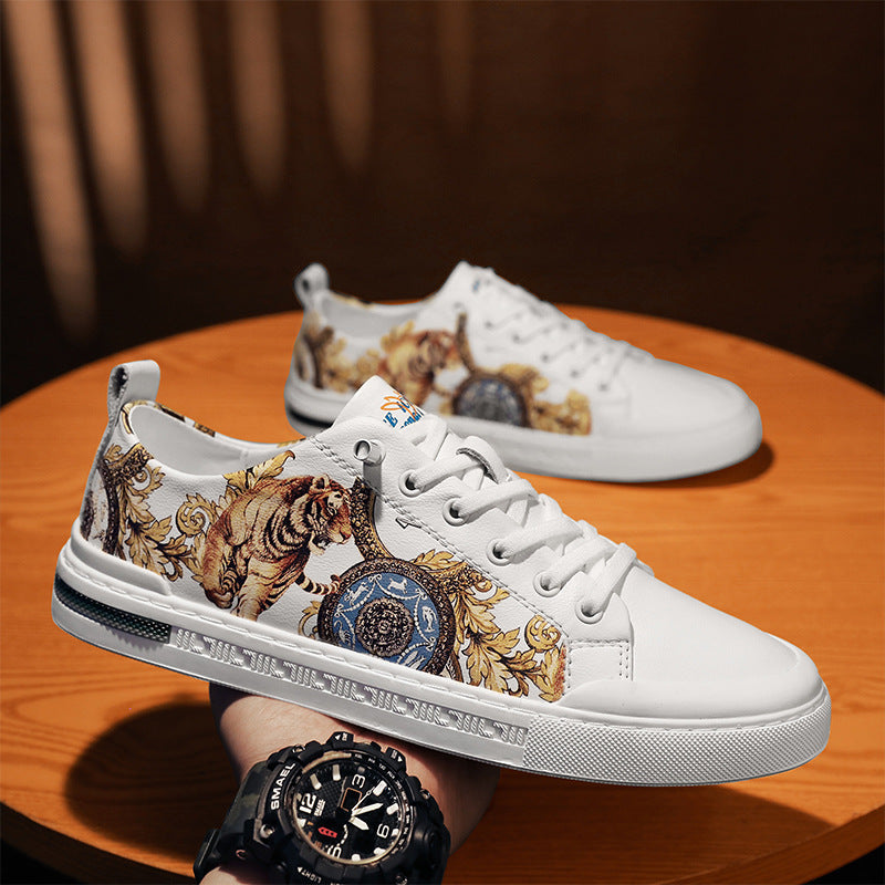 Artisan Leather Sneakers Greta  Men's Everyday