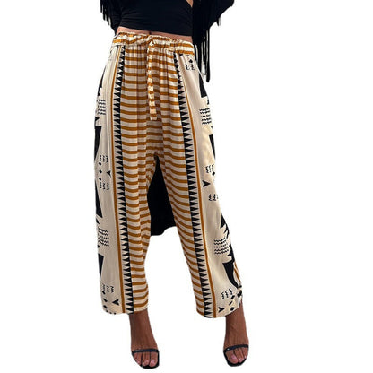 Boho Print Greta  Harem Pants