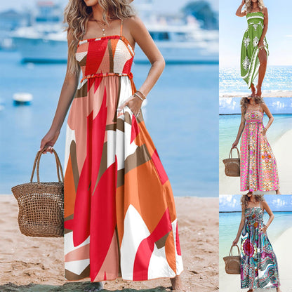 Vibrant Greta  Pinterest-Inspired Swing Dress