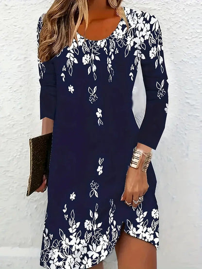 Floral Print Greta  Everyday Summer Dress