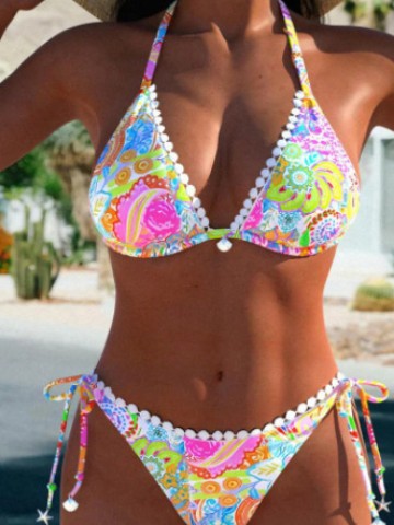 Vibrant Printed Bikini by Greta 