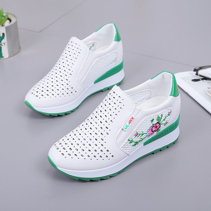 Embroidered Slip-On Loafers by Greta 
