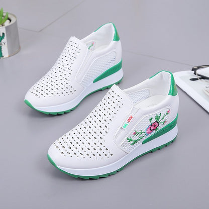 Embroidered Slip-On Loafers by Greta 