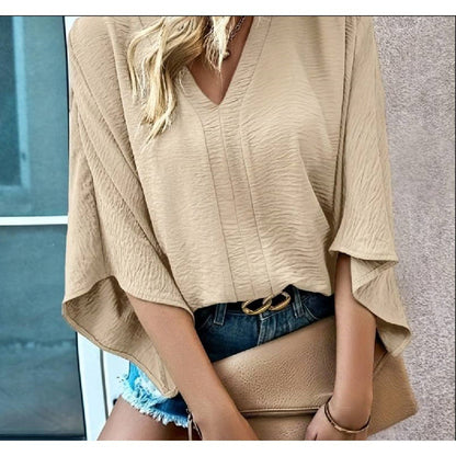 Chic Loose Chiffon Top by Greta 