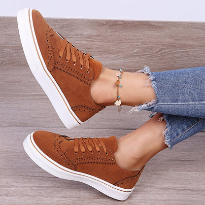 Everyday Comfort Greta  Canvas Flat Sneakers